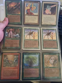 Vintage MTG Card Lot - Fallen Empires, Ice Age, Homelands Era 1993 1994 - Image 5