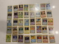 Lot of 40 Pokemon 1999 Base Set Shadowless Cards- Near Mint/ Light Play LOT #20 - Image 1