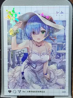 Goddess Feast 4 Eternal Goddess Story Anime Waifu Card Rare SP SP-004 REM - Image 1