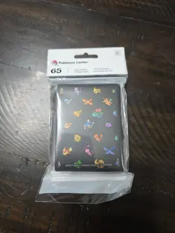 Pokemon Card Pokemon Center Exclusive Card Sleeves 65 Ct Pokemon Pixels - Image 1