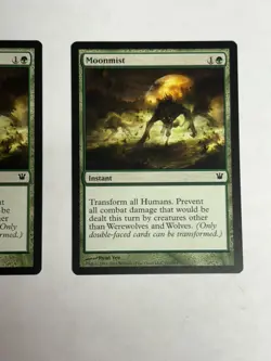 2x Moonmist Innistrad NM Green Common MAGIC THE GATHERING MTG CARD x2 - Image 3