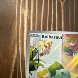 Pokemon TCG Bulbasaur Card 143/142 Stellar Crown Illustration, Rare Near Mint - Image 5