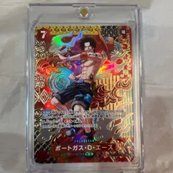 Portgas D Ace SR OP02-013 SP Japanese ONE PIECE Card Game Two Legends - Image 1
