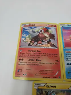 Suicune 30/122, Raikou 55/162, Entei 14/98 - Holo Lot - Pokemon Card - Image 2