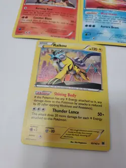 Suicune 30/122, Raikou 55/162, Entei 14/98 - Holo Lot - Pokemon Card - Image 4