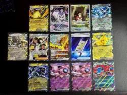 Pokemon 13 Card Lot Illustration Rare , Full Art , & EX Moltres - Image 1