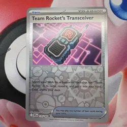 Team Rocket’s Transceiver 178/182 Reverse Holo Pack Fresh Pokemon Destined Rival - Image 1