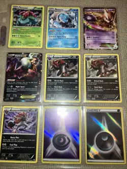 Pokemon Black And White Plasma Lot Of 9 Holo Blastoise Venusaur Mewtwo NM - Image 1