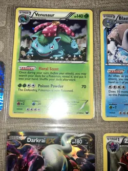 Pokemon Black And White Plasma Lot Of 9 Holo Blastoise Venusaur Mewtwo NM - Image 2