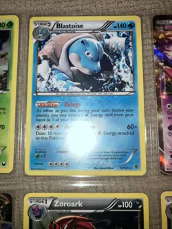 Pokemon Black And White Plasma Lot Of 9 Holo Blastoise Venusaur Mewtwo NM - Image 3