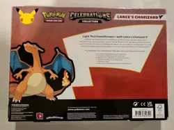 Pokemon TCG: Celebrations Collection Box Lance's Charizard V - New Sealed - Image 2