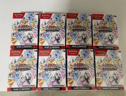Pokemon Prismatic Evolutions Booster Bundle (Lot of 8 SEALED) - Image 1