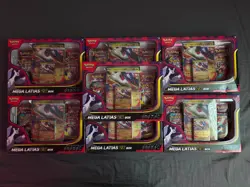 7X Pokemon TCG Mega Latias ex COLLECTION BOX SAME DAY SHIPPING - Image 1