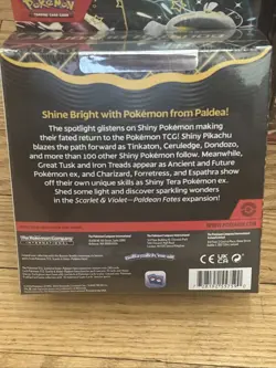 Pokemon TCG Scarlet & Violet Paldean Fates Booster Bundle Box Sealed Brand New - Image 2