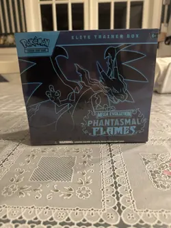 Pokemon TCG Mega Evolutions Phantasmal Flames Elite Trainer Box Factory Sealed - Image 2