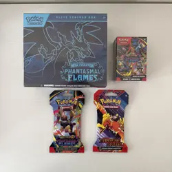 Pokemon Mega Evolution Phantasmal Flames ETB & Booster Bundle Lot Sealed LOOK! - Image 1