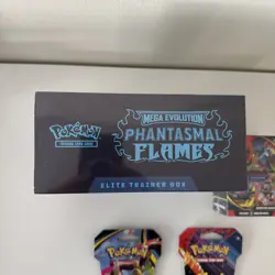 Pokemon Mega Evolution Phantasmal Flames ETB & Booster Bundle Lot Sealed LOOK! - Image 3