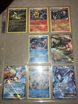 Pokemon XY Ancient Origins Lot Of 9 Holo Gyarados Articuno Rayquaza Ex NM - Image 1