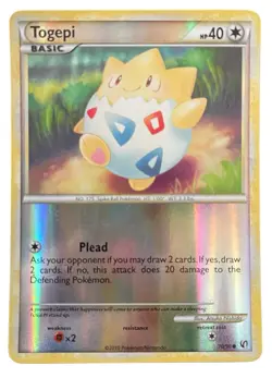 Togepi #70 - Undaunted Reverse Holo - Lightly Played Pokemon TCG - Image 1