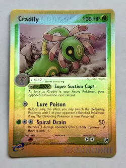 Cradily - 3/100 EX Sandstorm 2003 - E Reader - Pokemon TCG - NM Reverse Holo - Image 1