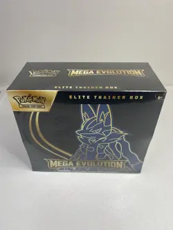Pokemon TCG Mega Evolutions Elite Trainer Box ETB Lucario Art Factory Sealed NEW - Image 2