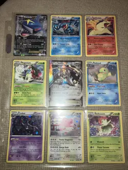 Pokemon XY Breakthrough Lot Of 9 Holo Typhlosion Meganium Holo NM - Image 2