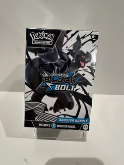 Pokemon TCG Scarlet & Violet Black Bolt Booster Bundle New - Sealed - Image 1