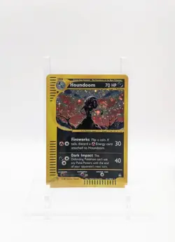 Pokemon AQUAPOLIS - #H11/H32 Houndoom - Holo - ENG - DOUBLE SWIRL! - MP - Image 1