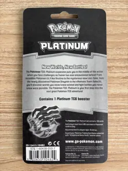 Pokemon TCG Platinum Base Set Booster Blister Pack New Factory Sealed Giratina - Image 2