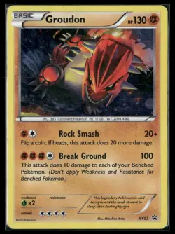 Groudon XY52 Promo - Pokemon TCG - Image 1