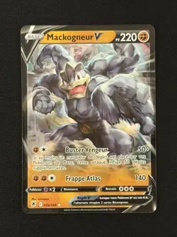 Carte Pokemon Mackogneur V 072/189 EB10 Epee & Bouclier Astres Radieux FR Neuve - Image 2