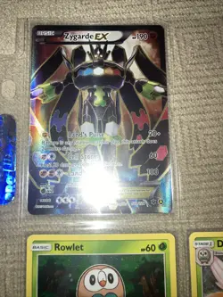 Pokemon XY Fates Collide Lot Of 8 Holo Zygarde Ex Tyranitar Ex Rowlet NM - Image 2