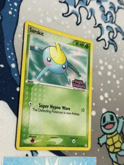 Pokemon - Surskit (Stamped) 82/110 EX Holon Phantoms Holo MP-HP - Image 3