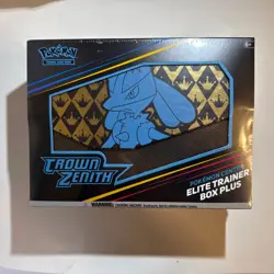 Pokemon TCG: Crown Zenith Pokemon Center ETB Elite Trainer Box Plus - Sealed - Image 1