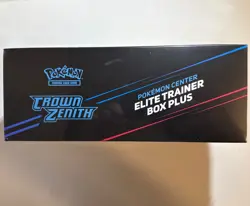 Pokemon TCG: Crown Zenith Pokemon Center ETB Elite Trainer Box Plus - Sealed - Image 2