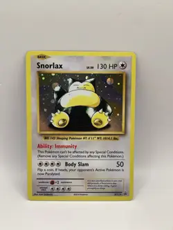 Pokemon TCG XY Promos Snorlax XY179 Holo - Image 1