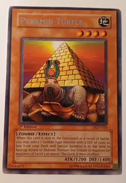 Pyramid Turtle PGD-002 - 1st Edition - Rare - LP YuGiOh! - Image 1