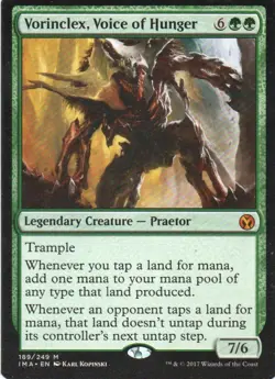 MTG: Iconic Masters: Vorinclex, Voice of Hunger: Lightly Played Condition - Image 1