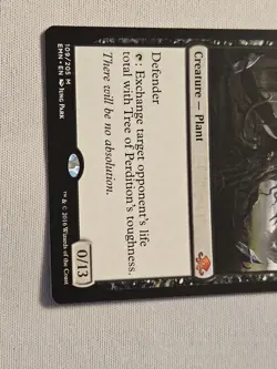 Tree of Perdition Moderate Play MTG Magic -LP - Image 2