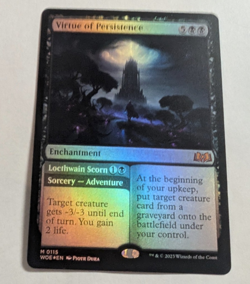 Virtue of Persistence Wilds of Eldraine Foil WOTC #115 - Image 1