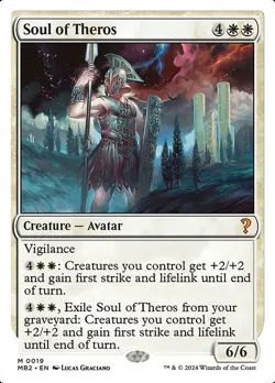 Soul of Theros x1 1x Mystery Booster 2 White Border NM MTG - Image 1
