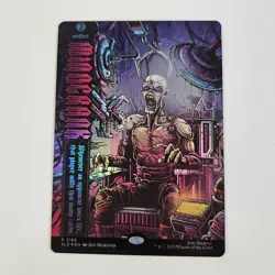 Mindcrank Rainbow Foil Secret Lair X Iron Maiden: Eddie Unchained MTG SLD Zombie - Image 1