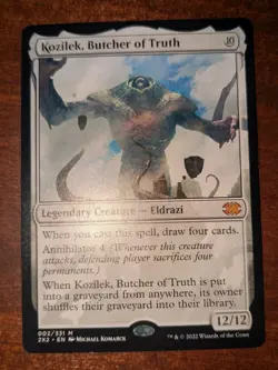 MTG: Kozilek, Butcher of Truth, NM Double Masters 2022 Chase Mythic Card!! - Image 1