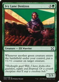 Ivy Lane Denizen 12 LP Normal Duel Decks: Elves vs. Inventors MTG EN - Image 1