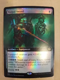 Vorpal Sword (Extended Art) Adventures in the Forgotten Realms Foil - Image 1
