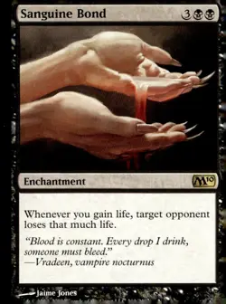 Magic 2010 (M10) #111 Sanguine Bond - Image 1