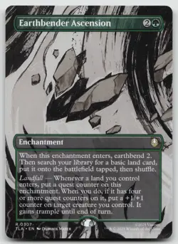 Earthbender Ascension (Borderless) R Normal Avatar: The Last Airbender 307 NM - Image 1