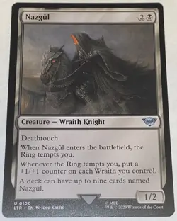 Nazgul 0100 Universes Beyond: Lord of the Rings MTG Magic NEW UNPLAYED - Image 1