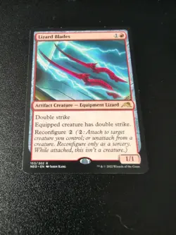 Lizard Blades-Kamigawa: Neon Dynasty-(Non-Foil) (NM) - Image 1