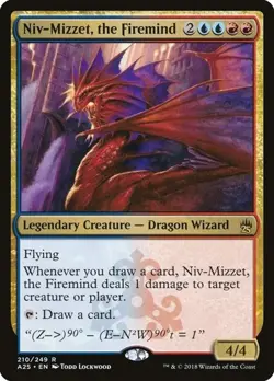 NIV-MIZZET, THE FIREMIND NM! *MASTERS 25* - Image 1